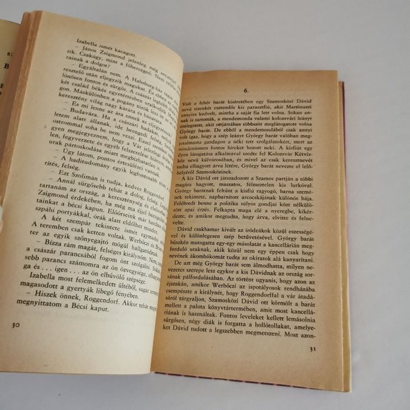 1977 Hungarian Novel György Szántó Bold Cover Art Dust Jacket Vintage Hungary - Picture 9 of 10